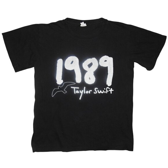 Taylor Swift w/ Shawn Mendes 1989 Concert Tour Black T-Shirt Adult Small - Picture 1 of 7